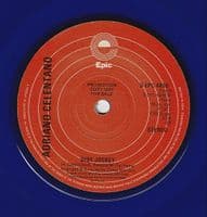 ADRIANO CELENTANO The Language Of Love (Prisencolinensinainciusol) 7 Inch Epic 1976 Blue Vinyl